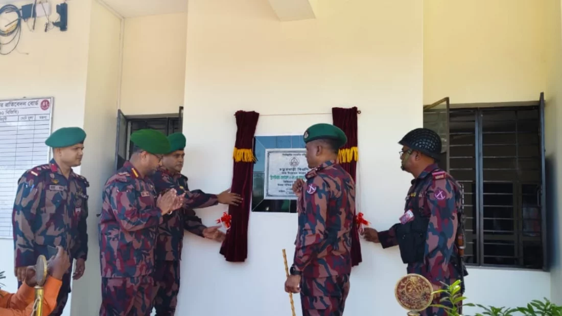 লালমনিরহাট সীমান্তে বিজিবির নতুন ক্যাম্প উদ্বোধন